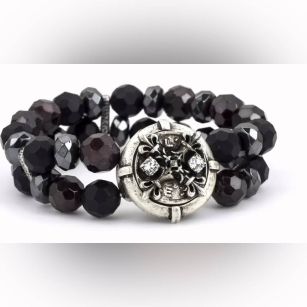 FRENCH KANDE MEDALLION BRACELET